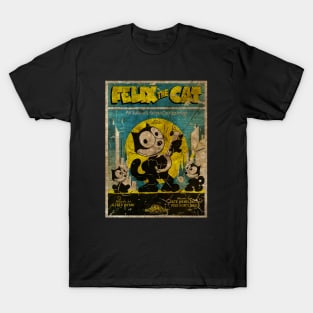 Felix The Cat - Poster Retro T-Shirt
